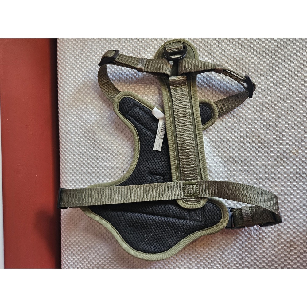 KONG Ultra Durable Dog Harness with Waste Bag Pocket - Olive Green Size Medium - Picture 4 of 6